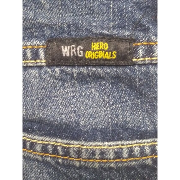 Wrangler WRG Hero Originals Boys Jeans Size 10 Reg 26x 24.5 adjustable waist EUC - Picture 5 of 8